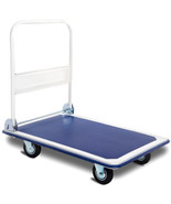 Giantex 5 660lbs Platform Cart Dolly Folding Foldable Moving Warehouse P... - $5,267.94 MXN