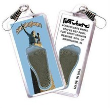 Birmingham FootWhere® Souvenir Zipper-Pull. Made in USA - £6.28 GBP