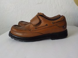 VTG Y2K Polo Jeans Ralph Lauren Men Loafers Size 9D Brown Leather Hook L... - $39.59
