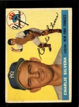 1955 Topps #188 Charlie Silvera Vg Yankees Dp *NY6309 - £6.59 GBP