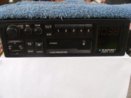 Vintage Classic Cassette Radio Blaupunkt Lubeck Cc 20 Car Stereo Aux In Tested - $60.24