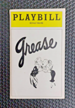 VTG Playbill Grease Royale Theatre December 1976 FREE SHIPPING! Very Good - $10.71