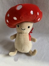 Jellycat London Fun-Guy Robbie 6&quot; Fungi Mushroom Plush Cute Stuffed Animal - £23.70 GBP