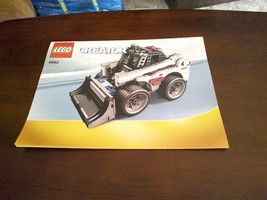 Lego Creator 4993 Mini Loader Instruction Manual ONLY - £6.20 GBP