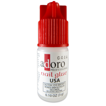 Adoro Professional Nail Glue - Nail Adhesive - 0.1oz - Fast Dry - Made I... - $2.00