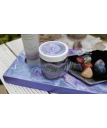 Hand Painted Meditation Table, Altar, Manifesting Board W/ Candles and I... - $170.87 CAD