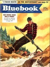 Blue Book PULP-OCTOBER 1952-VG/FN-JOHNSON COVER-DOLLAR-HEUMAN-JOHNNY Blue VG/FN - £48.84 GBP