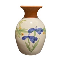 HandPainted Art EMERSON CREEK Floral Pottery Wildflower Tabletop Vase Bedford VA - £22.86 GBP