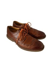 SPERRY Mens Shoes Brown Leather GOLD CUP Wingtip Brogue Size 10.5 - £41.52 GBP