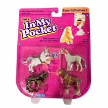 1994 In My Pocket Pretty Pony Collection 1 - Ponies #5, 6, 7, 8 New in P... - $48.51