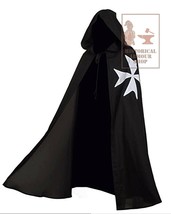 Medieval Knight templar Tunic Cloak W Cross for Larp reenactment cosplay Costume - £71.42 GBP