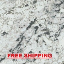 Laminate Sheet 4 X 8 ft. White Ice Granite Matte Finish Scratch Resistan... - £108.26 GBP