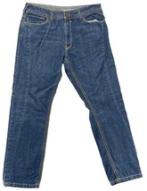DKNY Jeans Men 36x32 Bleecker Regular Fit Medium Wash Blue Denim Pants - £22.94 GBP