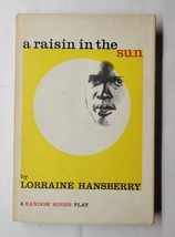 A Raisin In The Sun Lorraine Hansberry 1959 First Printing 1st Edition Hardcover - £143.31 GBP