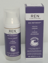REN Clean Skincare Bio Retinoid Youth Cream 50 ml / 1.7 oz NEW Firm Smooth - £17.23 GBP
