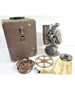 Vintage 1940s Ampro Precision Projector A8 8mm w/ Original Case &amp; Access... - $120.38 CAD