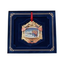 2010 White House Ornament Marine Band Historical Assoc Christmas Gold Tone Xmas - £13.93 GBP