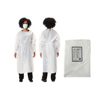 Intco Isolation Gowns AAMI Level 3 Large White 10/Pk INIG-45W - £19.98 GBP