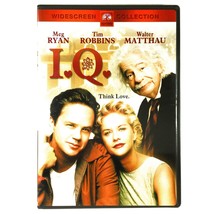 I.Q. (DVD, 1994, Widescreen) Like New !   Walter Matthau  Meg Ryan  Tim Robbins - £6.75 GBP