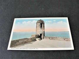 Watch Tower, Fort Marion, St. Augustine, Florida- 1920s Unposted Postcard. - £7.08 GBP