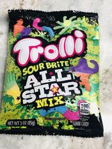 Trolli Sour Brite All Star Mix Gummy Candy:3oz/85gm. ShipN24Hours:1bag S... - $11.76