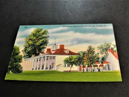 Mt. Vernon, Home of George Washington- Mt. Vernon, Virginia -Unposted Postcard. - £16.20 GBP
