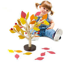 Building Block Leaf Tree Children&#39;s DIY Handmade Three-dimensional Intelligence  - £21.28 GBP+