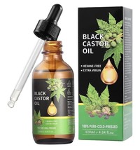 Jamaican Black Organic Castor Oil, for Hair Growth, Cold Press 4.4fl, Exp: 10/26 - £11.41 GBP