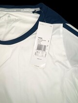 Adidas ClimaCool Long Sleeve Tee Women’s Size S White/Navy NWT Athletic Shirt image 5