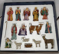 Vintage Lang Wise Angels &amp; Nativities Collction Ellen Stouffer Glorious Nativity - $118.80