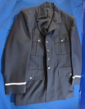 4 Button Mens Jacket Coat Uniform Dress Blue Cadet Usaf Us Air Force 44X34 - £50.46 GBP