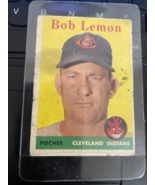 1958 Topps #2 Bob Lemon Cleveland Indians baseball card - €4,34 EUR