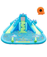 Inflatable Water Slide with Dual Slides and Large Splash Pool and Carry ... - €426,89 EUR
