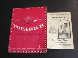 Vintage (2) Musical Program&#39;s: 1963 Jane Morgan in &quot;Tovarich&quot; Musical Comedy and - £12.50 GBP