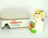 Miss Piggy Fur Coat Gift Christmas Ornament Vintage 1981  Muppets Henson - $22.76