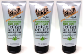 3x Power.Stick Her Anti Chafe Thigh Relief &amp; Body Glide Cream w/ Aloe Pe... - $39.59