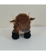 Ganz Webkinz Buffalo 7 in HM336 Stuffed Animal Toy Brown No Code  - £11.37 GBP