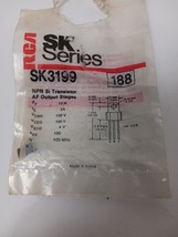 RCA SK3199 NPN Si  TRANSISTOR AF Output Stages - $9.23