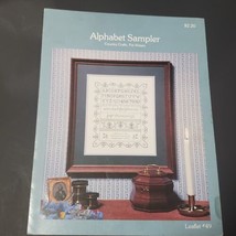 Country Crafts Alphabet Sampler Cross Stitch Pattern Pat Waters Leaflet 49 - £3.62 GBP