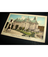 Antique Postcard Canadian National Railways Chateau Laurier Hotel War Me... - €22,79 EUR