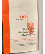 1967 Season 30 Years of The Israel Philharmonic Orchestra Program *Pre-O... - €18,77 EUR