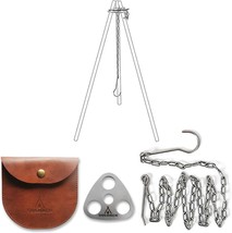 Dutch Oven Camping Cookware, Radiate Portable Cookware, And Outdoor Camp Tripod - £27.16 GBP