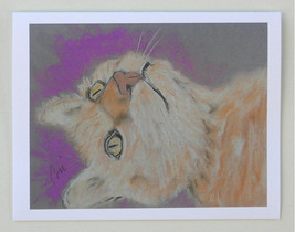 Cat Feline Art Note Cards Solomon - £9.83 GBP
