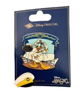 2008 Disney PIN Captain&#39;s Choice Captain Tom Donald Duck Saluting PP #64806 DCL - £18.78 GBP