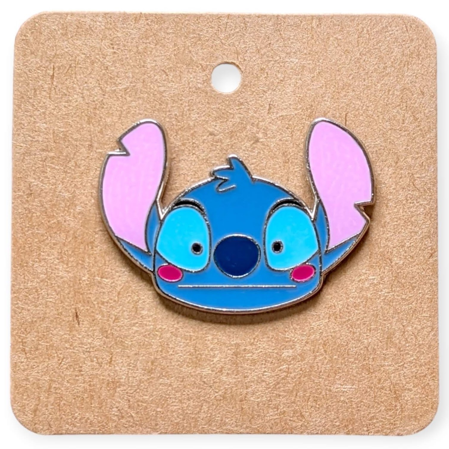 Primary image for Lilo and Stitch Disney Pin: Stitch Embarrassed, Surprised Emoji