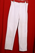 Adidas Climalite White Youth L Athletic Baseball Pants Kid Unisex NWT - $8.15