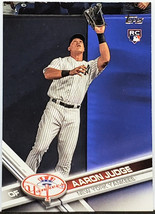  Aaron Judge Rookie &quot;Flagship&quot;! 2017 Topps Baseball #287, Yankees Roy Rc Hot! - £79.89 GBP