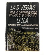 Las Vegas PLAYTOWN USA 1955 Katharine BEST  and Hillyer History Inside S... - £30.95 GBP