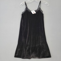 Anthropologie Maronie Women Dress Size S Mini Black Stretch Chic Lace Sleeveless - £15.57 GBP