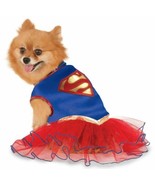 Supergirl Tutu Dress Large Dog Costume Rubies Pet Shop - £22.08 GBP